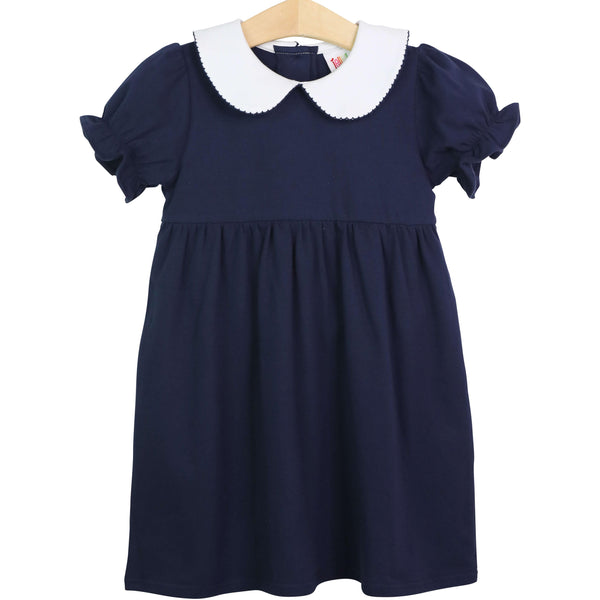 Charlotte Dress- Navy