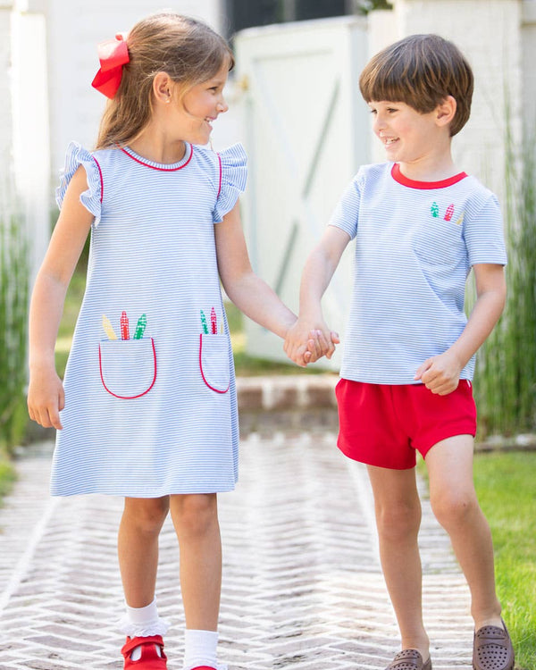 Color Me Cool Pocket Dress