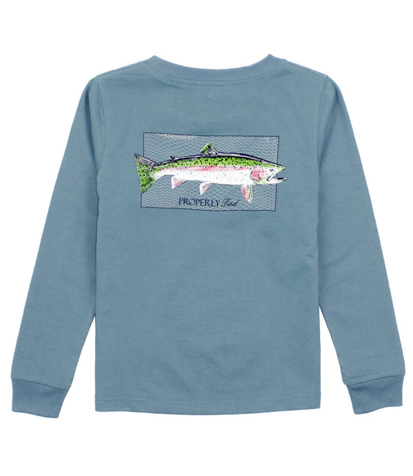 Rainbow Trout LS- Steel Blue