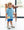 Pencil Harry Play Knit Tee- Periwinkle Bitty