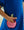 Apple Knit Dress- Royal Blue