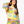 Pastel Colorblock Pumpkin Button Up Cardigan- (Women's)