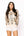 Neutral & Black Python Print Sweatshirt- (Women's)