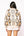 Neutral & Black Python Print Sweatshirt- (Women's)