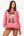 Hot Pink Yorkie Sweatshirt- (Women's)