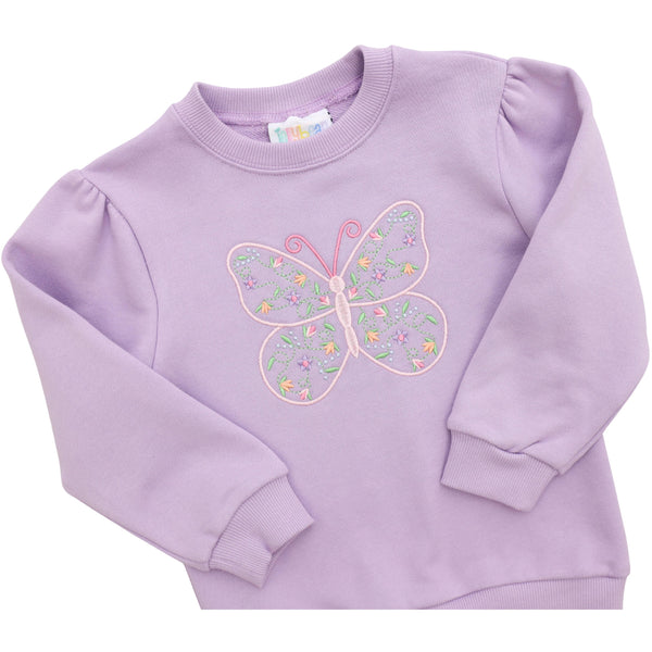 Butterfly French Terry Pullover