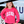 Lulu Mac Sweatshirt- Hot Pink/White Polka Dot- Stitch