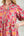 Puff Sleeve Flower Print Dress - Dusty Rose