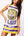 Licensed LSU Striped Tank Dress- (Women's)