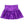 Gathered Skort- Purple Shimmer