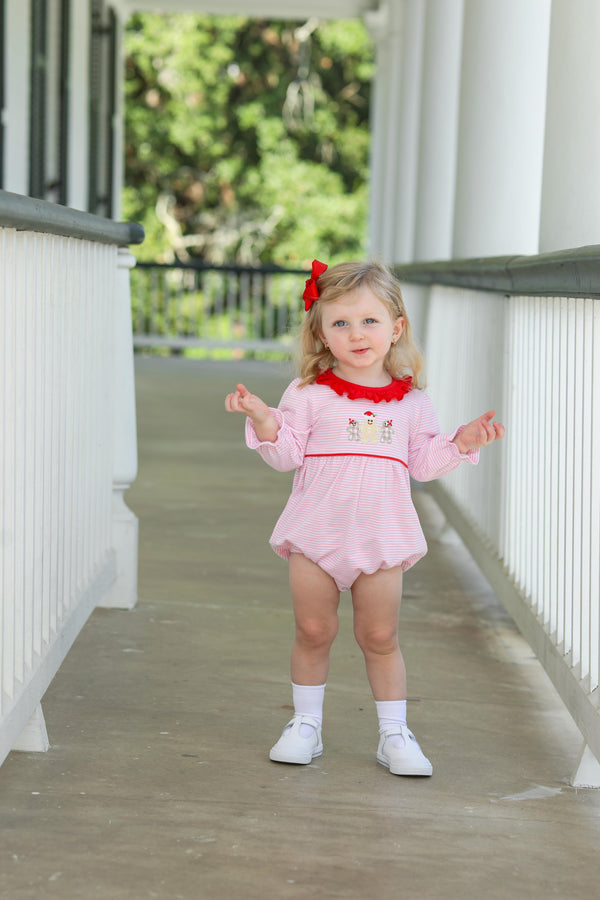 Gingerbread Ruffle Bubble