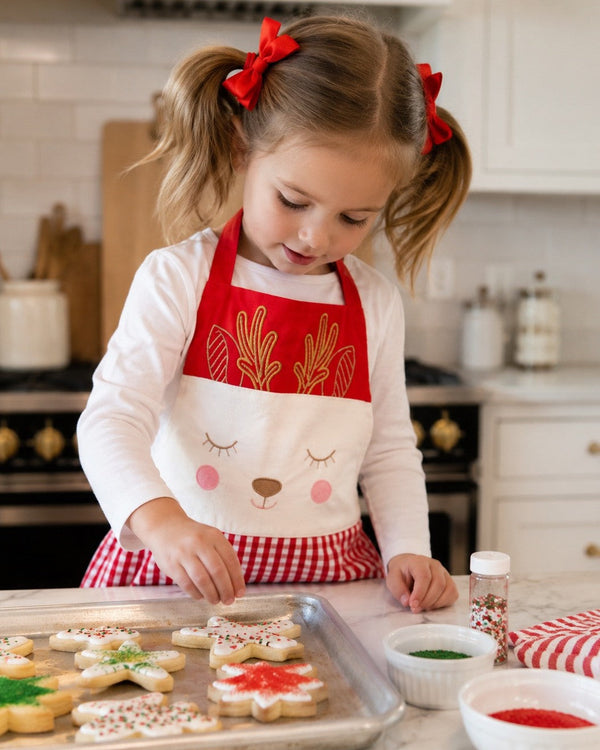 North Pole Girl Apron