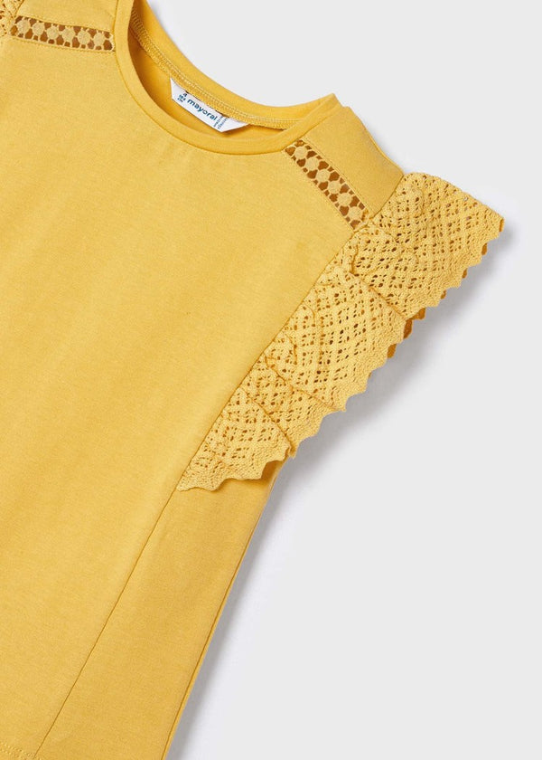 Crochet Shirt- Honey