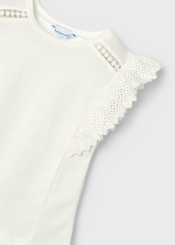 Crochet Shirt- Natural
