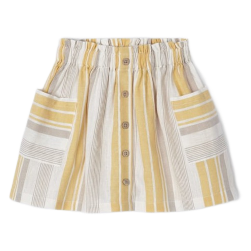 Stripe Skirt- Honey
