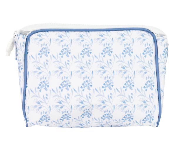 Navy Floral Go Bag- Small