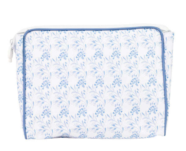 Navy Floral Go Bag- Large