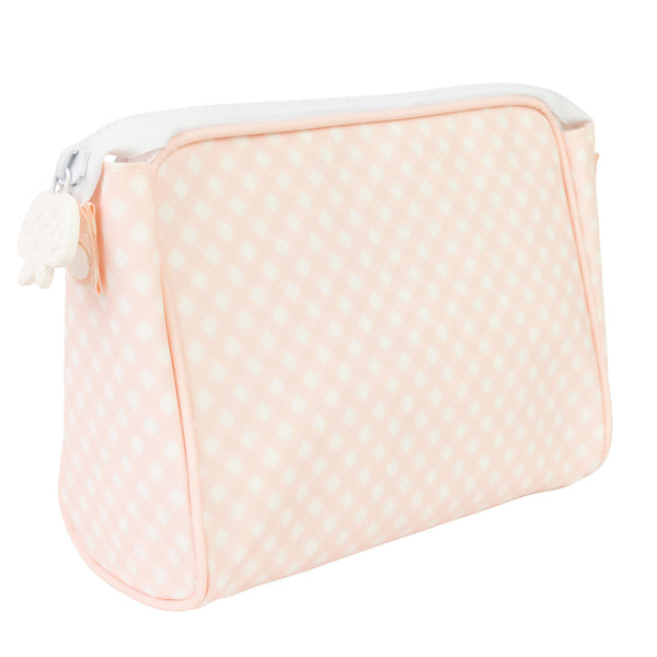 Pink Gingham Go Bag- Small