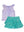 Active Princess Tiered Skort Set- Magical Mermaid