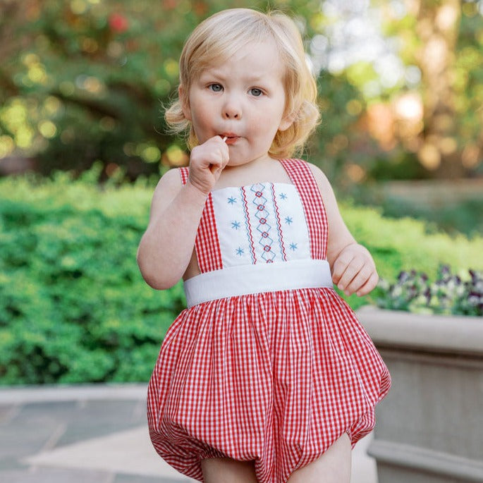 Red white and blue baby best sale clothes