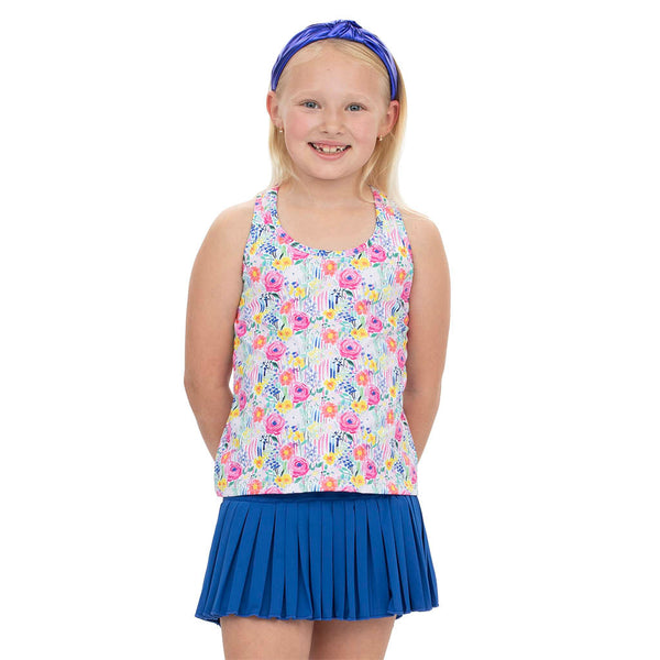 Happy Flowers Printed Tank