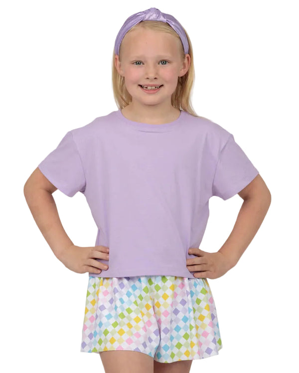 Check Rainbow Butterfly Shorts