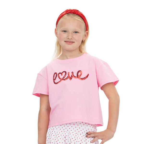 Sequin Love Boxy T