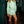 Light Green Tonal Skeleton Short- (Women's)