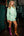 Light Green Tonal Skeleton Short- (Women's)