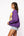 Licensed LSU Metallic Word W/ Icons Sweatshirt- (Women's)