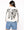 Ivory & Black Skeleton Sweatshirt- (Women's)