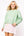 Light Green Tonal Skeleton Sweatshirt- (Women's)
