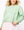 Light Green Tonal Skeleton Sweatshirt- (Women's)
