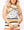 White, Black & Orange Stripe 'Trick Or Treat' Top- (Women's)