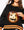 Black Halloween Pumpkin Candy Bucket Sweatshirt- (Women's)