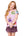 Lavender Multi Candy in Halloween Baskets Tee