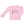 Santas Sleigh Screen Print- Lt. Pink Holly