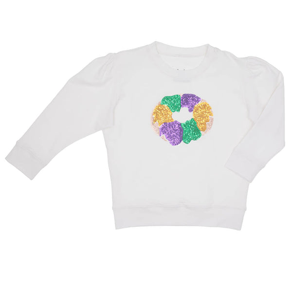 Sequin King Cake Holly Shirt