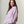 Floral Printed Fleece Hoodie- Pink