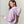Floral Printed Fleece Hoodie- Pink