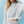 Contrast Color Block Detail Bow Printed Terry Hoodie