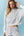 Contrast Color Block Detail Bow Printed Terry Hoodie