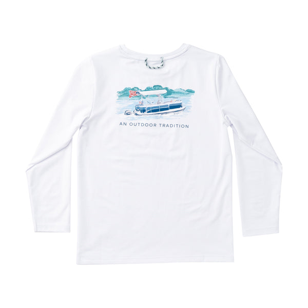 Pro Performance LS T-shirt- Bright White