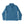 Quilted Zip Pullover- Copen Blue