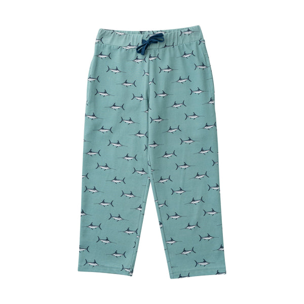 Lounge Life Pant- Swordfish Print
