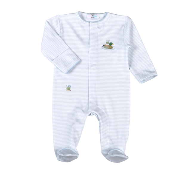 Blue Mallard Duck Footie