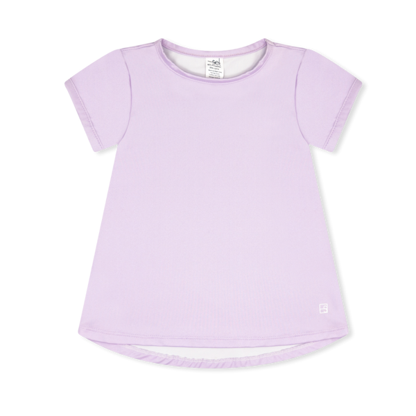 Bridget Basic Tee- Petal Purple