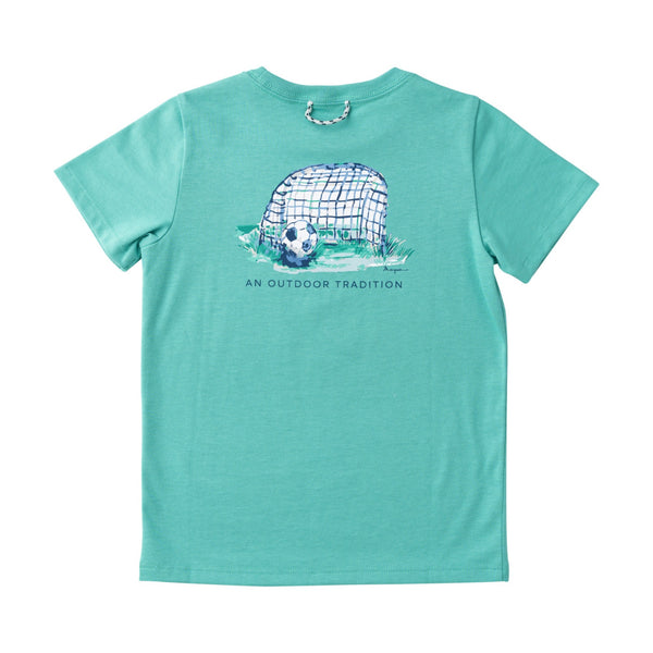 Cotton T-shirt- Marine Green