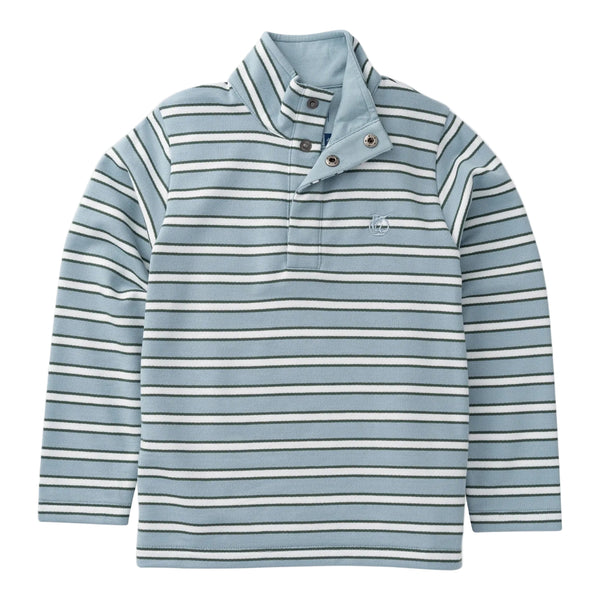Sporty Snap Pullover- Arona Stripe