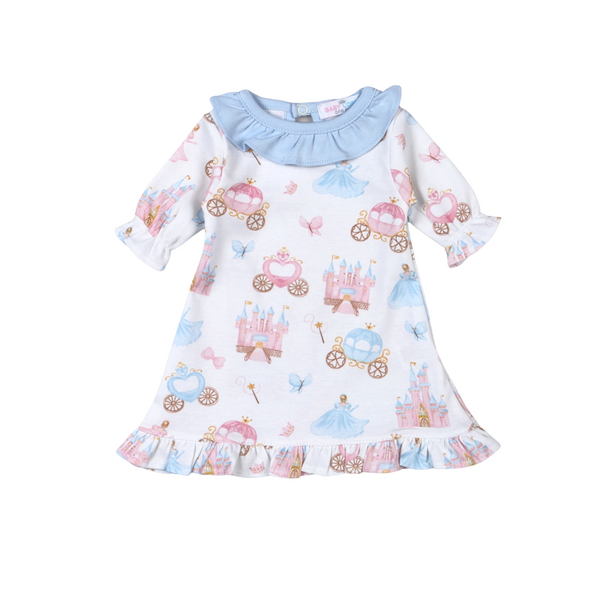 Princess & Castles Floral Dress- (DOLL)